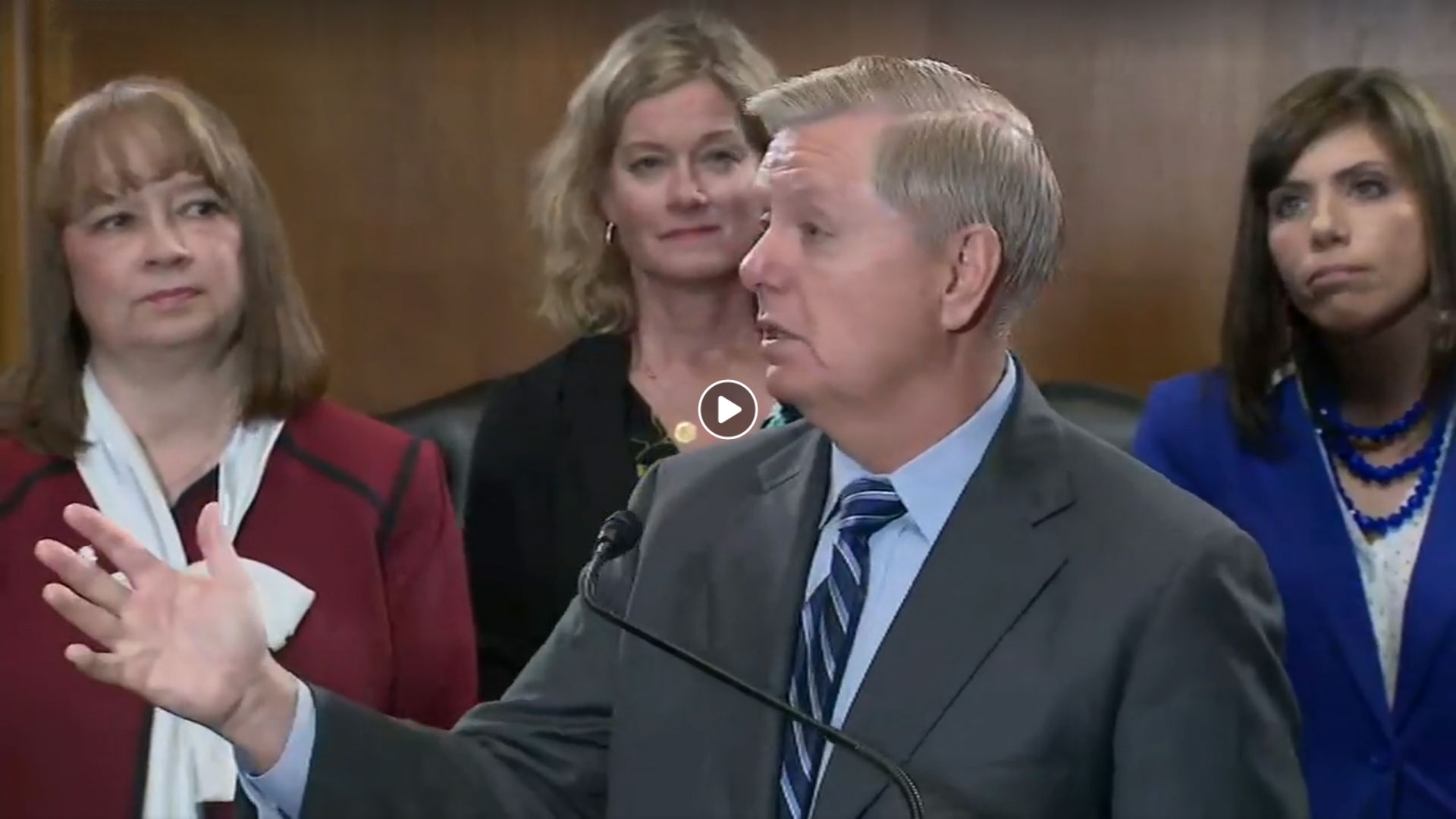 Senator Lindsey Graham (and other leaders) speak in support of Federal Pain-Capable Unborn Child Protection Act