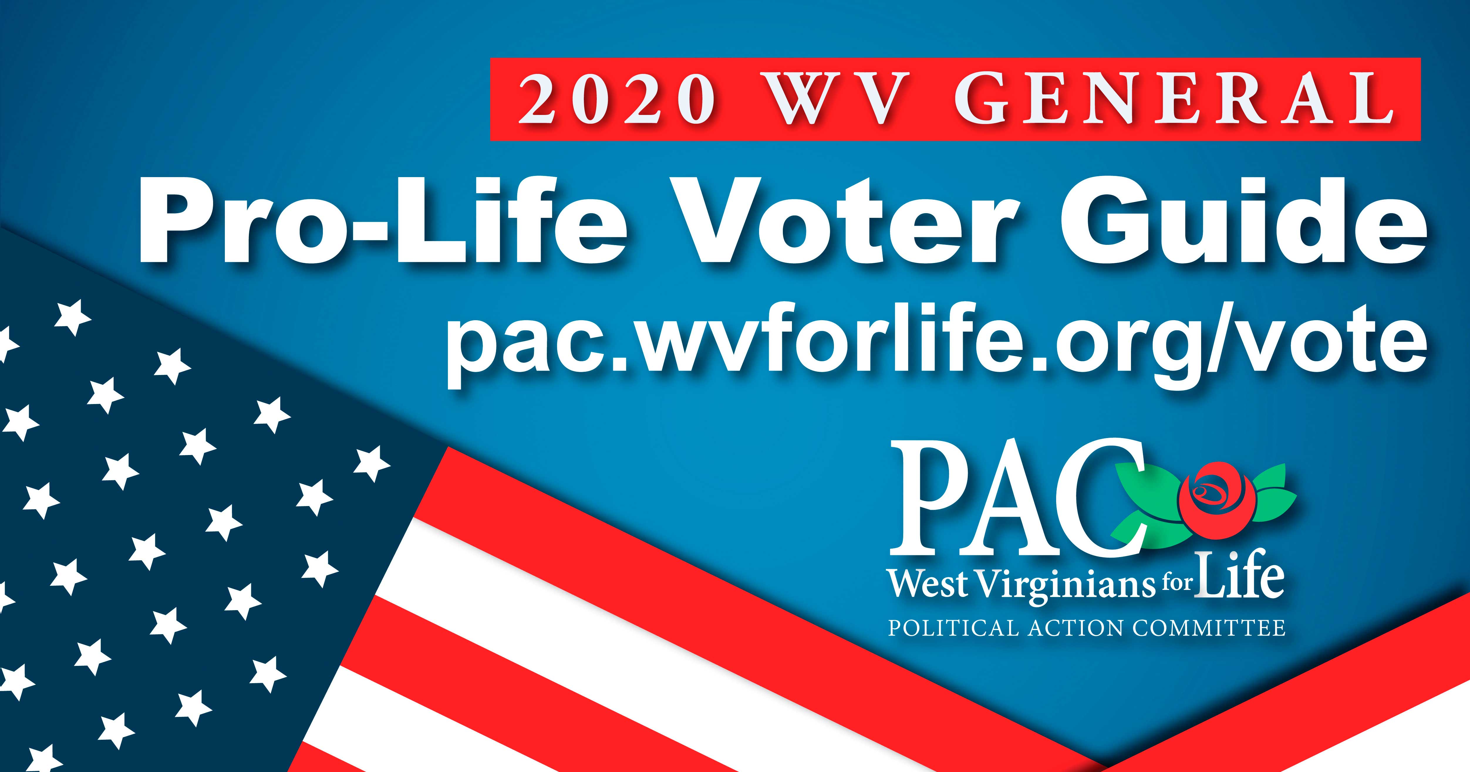 Get your free pro-life voter guide for the WV November 3 General!