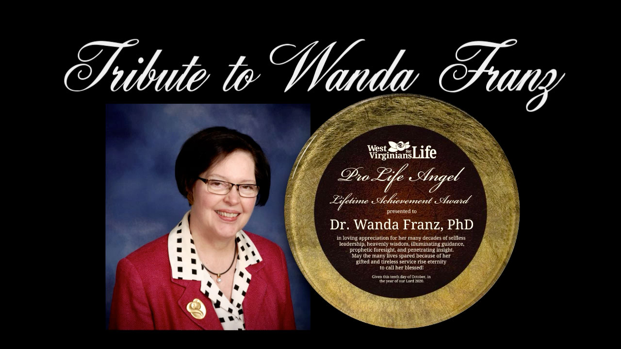 Dr Wanda Franz receives tribute, Pro-Life Angel Lifetime Achievement Award, at 22nd Rose Dinner